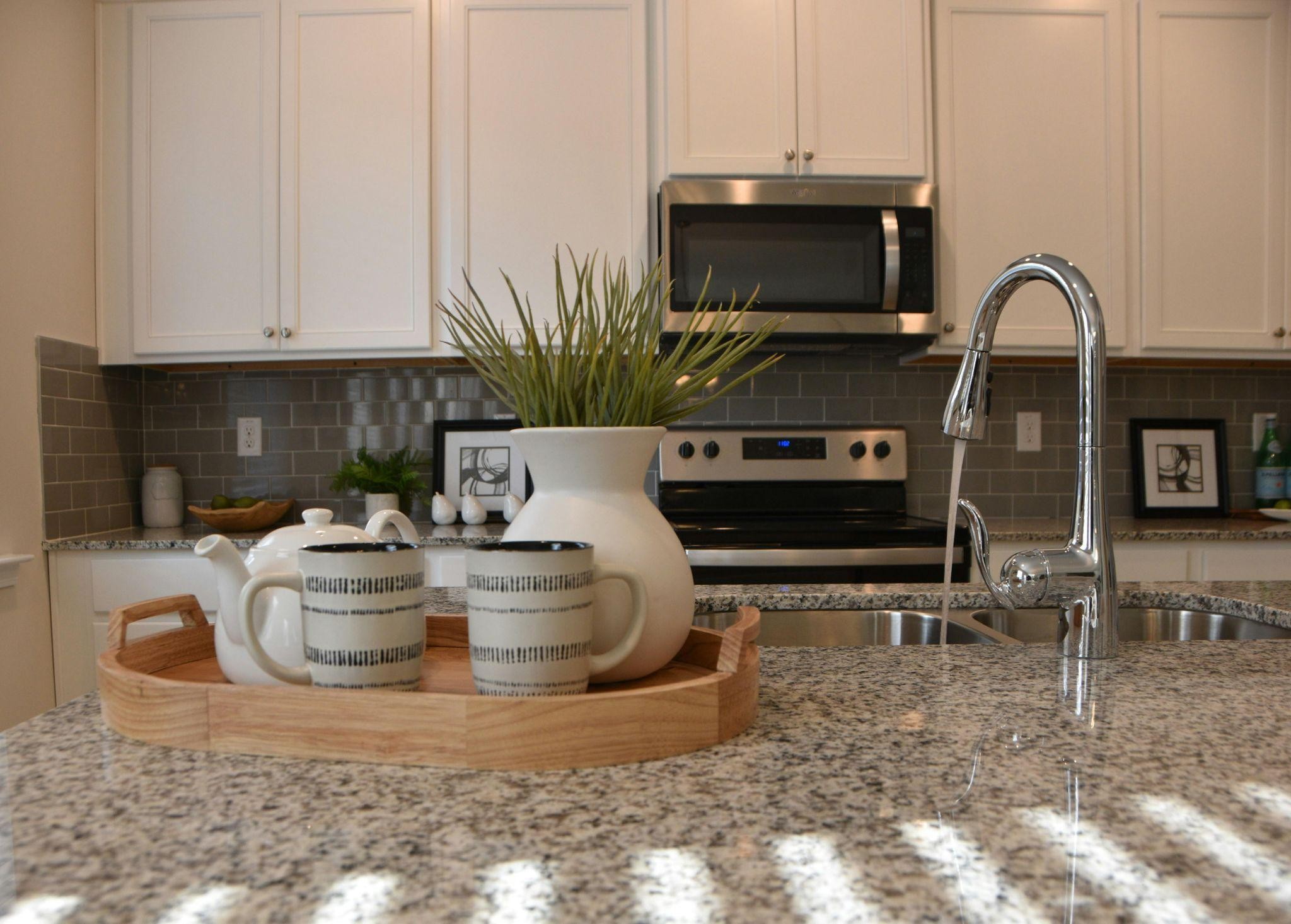 Modern kitchen countertop